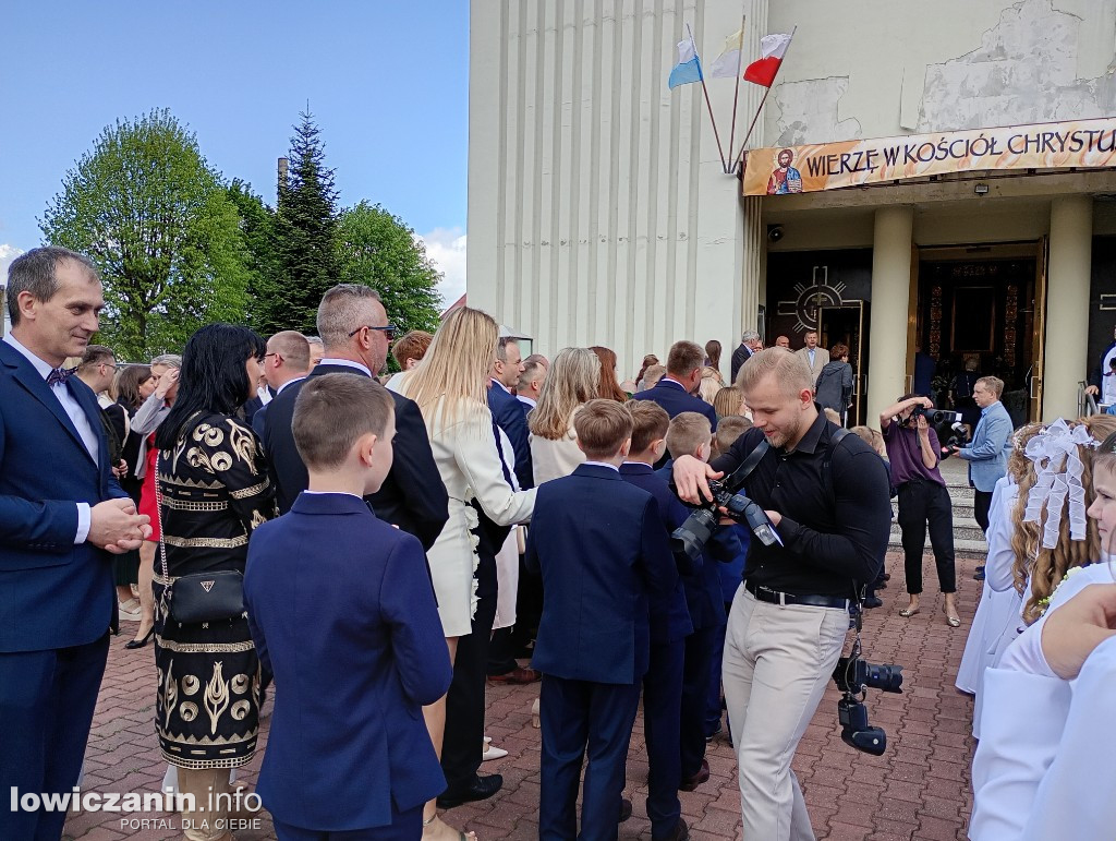 Pierwsza Komunia Święta w parafii św. Barbary w Głownie