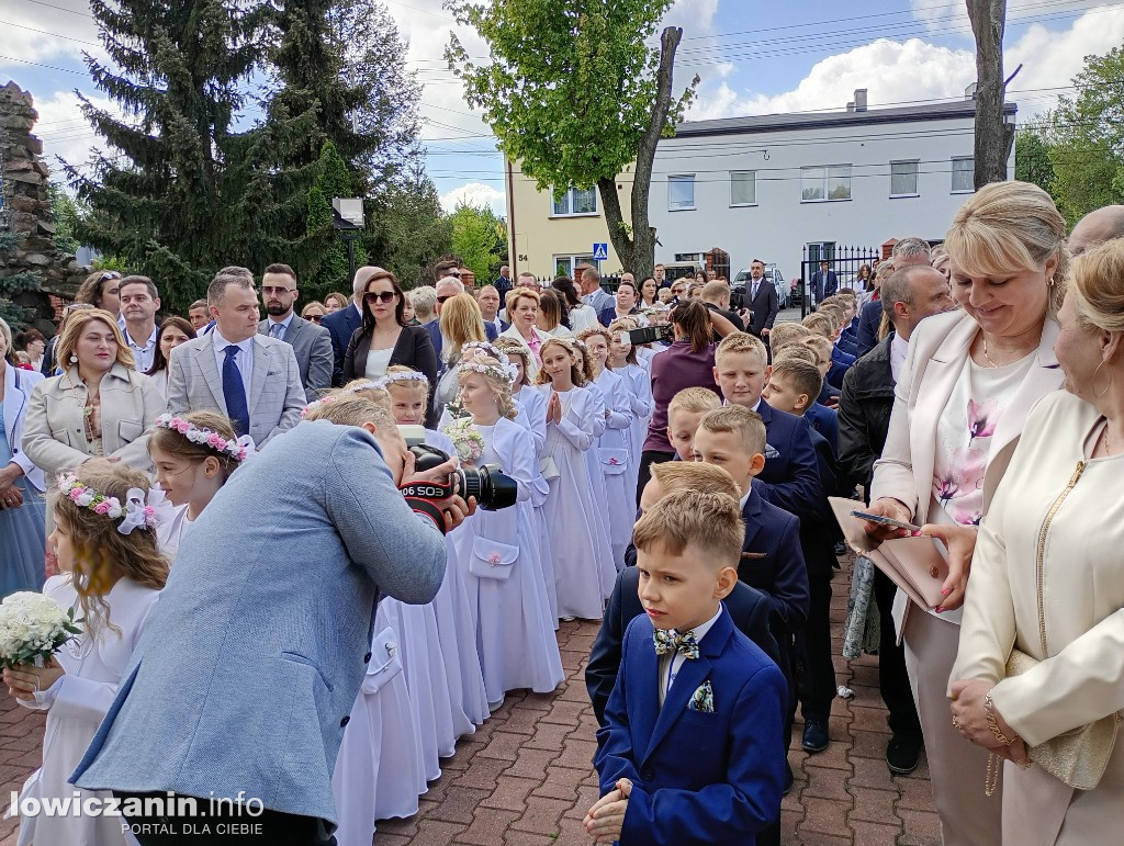 Pierwsza Komunia Święta w parafii św. Barbary w Głownie