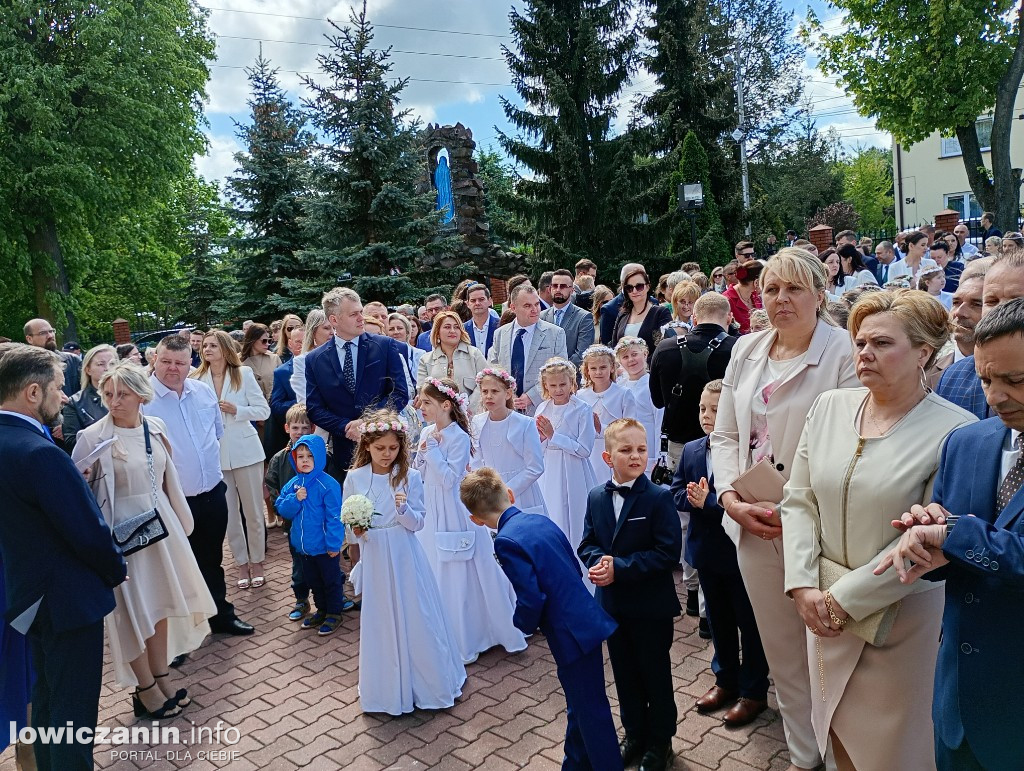 Pierwsza Komunia Święta w parafii św. Barbary w Głownie