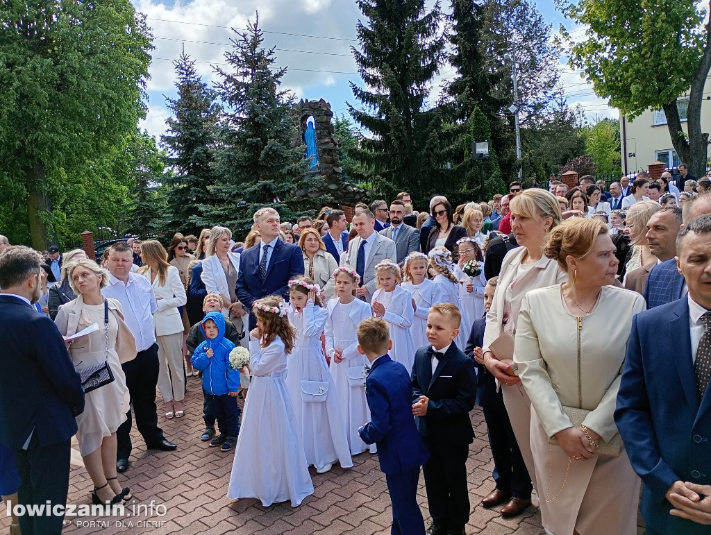 Pierwsza Komunia Święta w parafii św. Barbary w Głownie