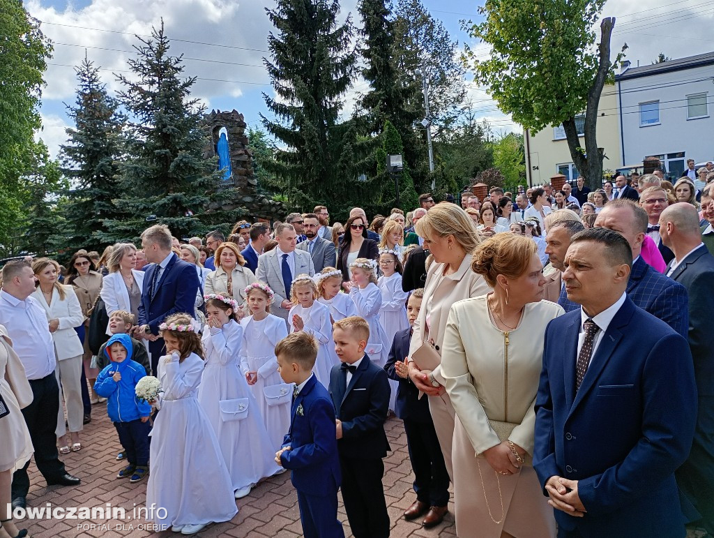 Pierwsza Komunia Święta w parafii św. Barbary w Głownie