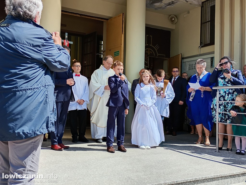Pierwsza Komunia Święta w parafii św. Barbary w Głownie