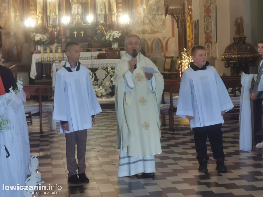 Pierwsza Komunia Św. w parafii w Kompinie