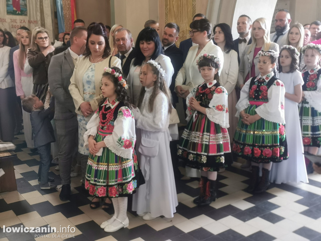 Pierwsza Komunia Św. w parafii w Kompinie