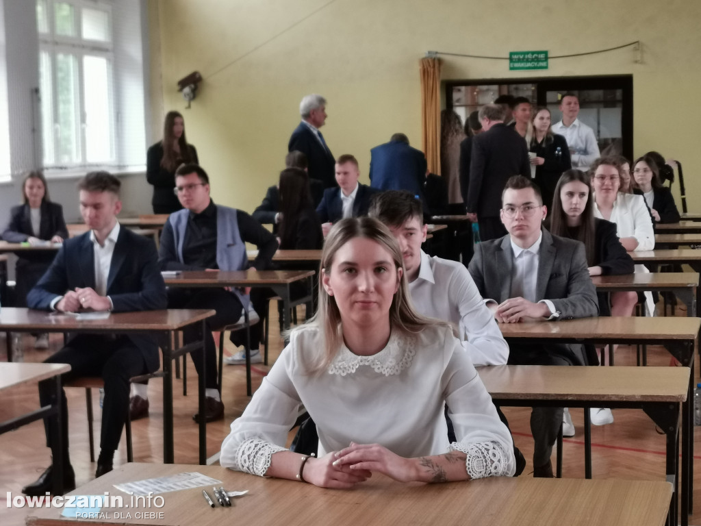 Matura w łowickim Ekonomiku już rozpoczęta