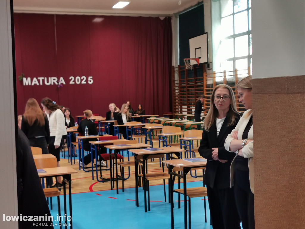 Matura z matematyki w I LO w Łowiczu
