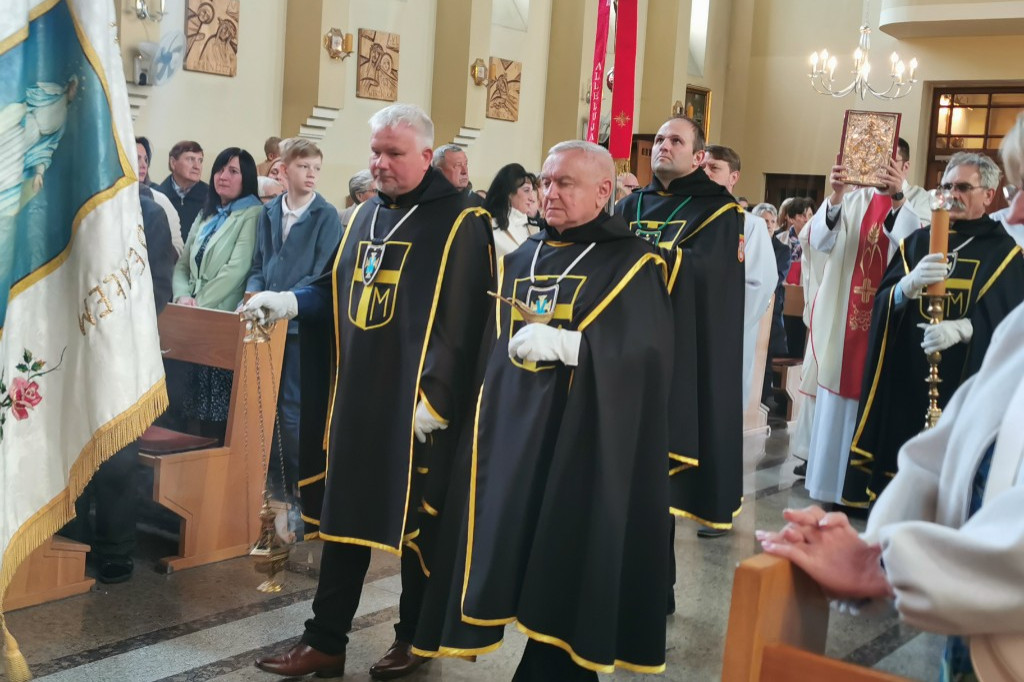 40 lecie Rycerzy Niepokalanej w Głownie