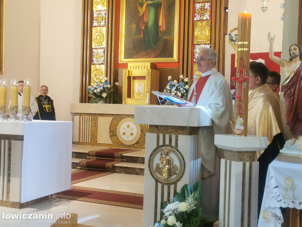 40 lecie Rycerzy Niepokalanej w Głownie
