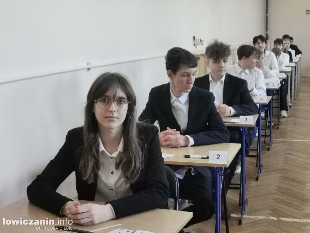 Egzamin ósmoklasisty w SP1 w Łowiczu