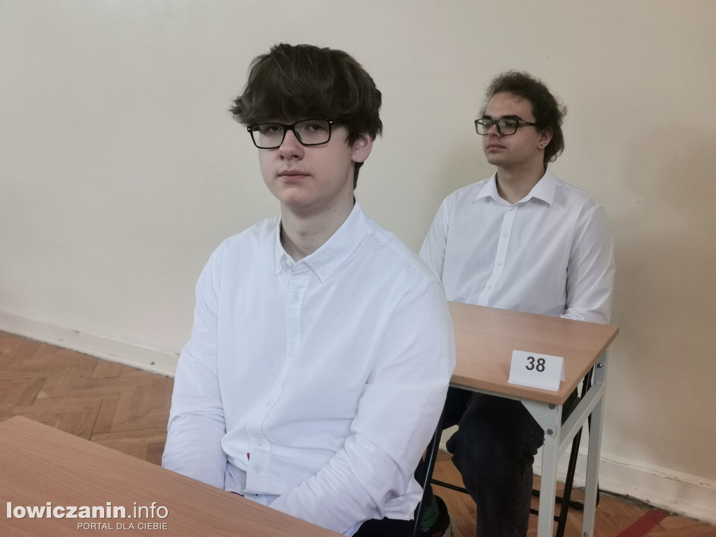 Egzamin ósmoklasisty w SP1 w Łowiczu