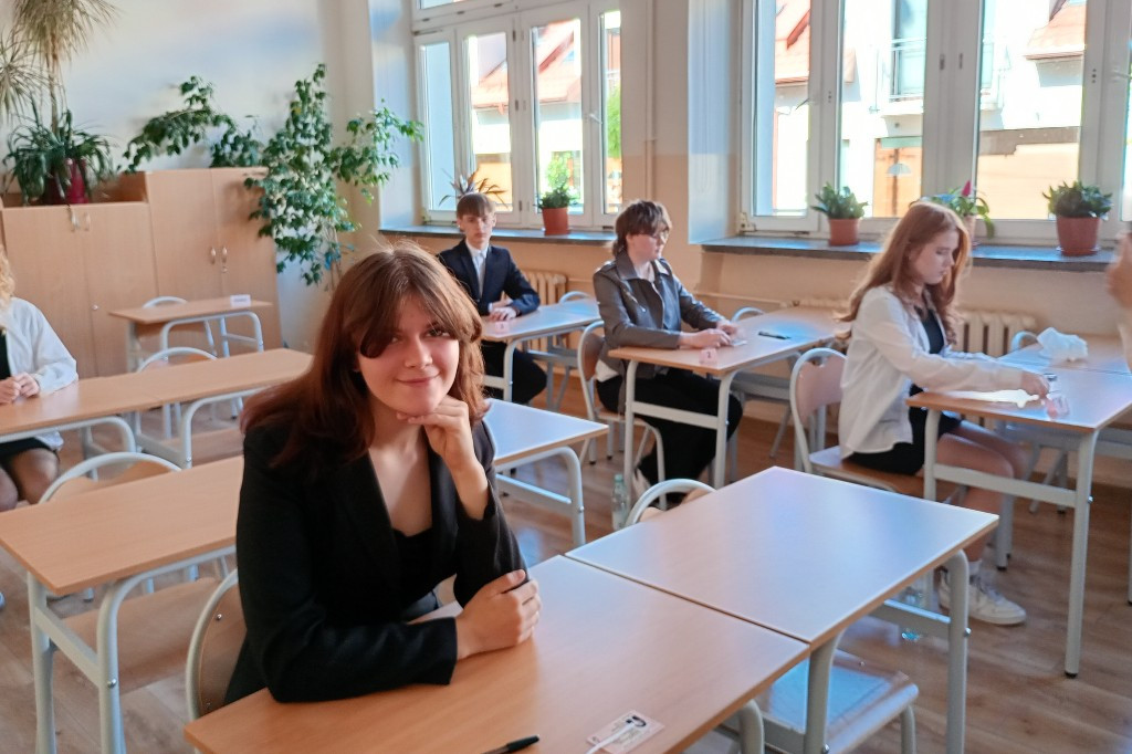 Egzamin 8 klas w SP nr 2 w Łowiczu