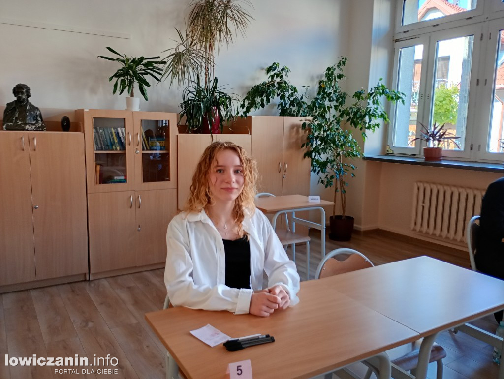 Egzamin 8 klas w SP nr 2 w Łowiczu