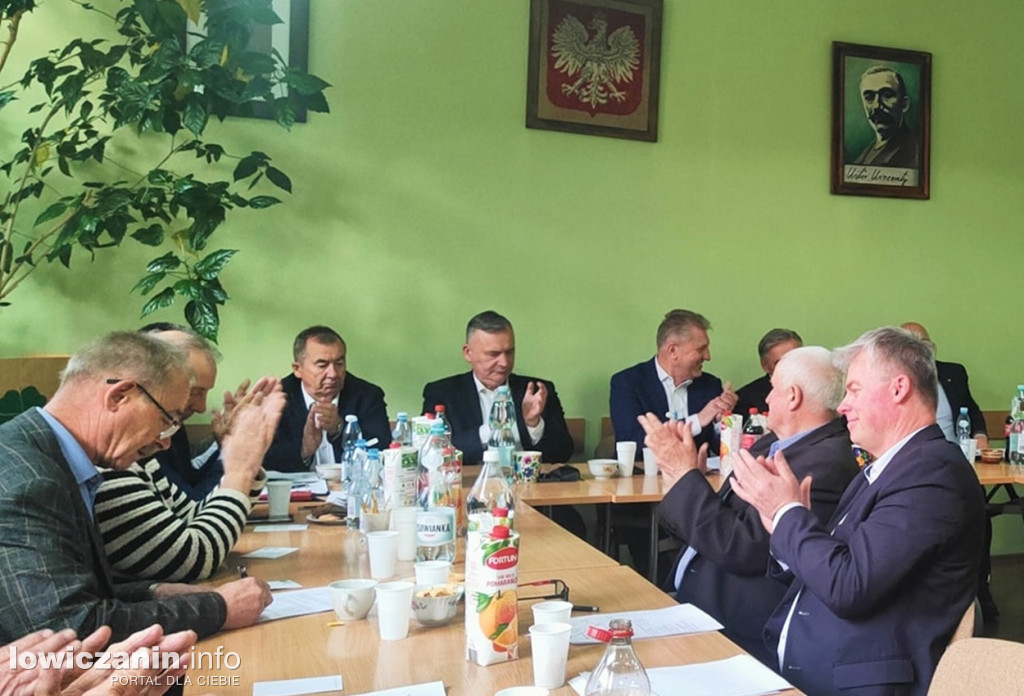 Michał Śliwiński ponownie prezesem Miejsko-Gminnego PSL w Łowiczu