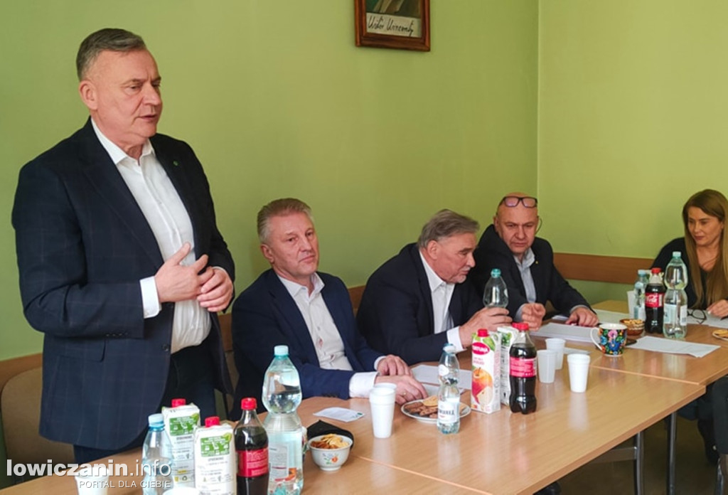 Michał Śliwiński ponownie prezesem Miejsko-Gminnego PSL w Łowiczu