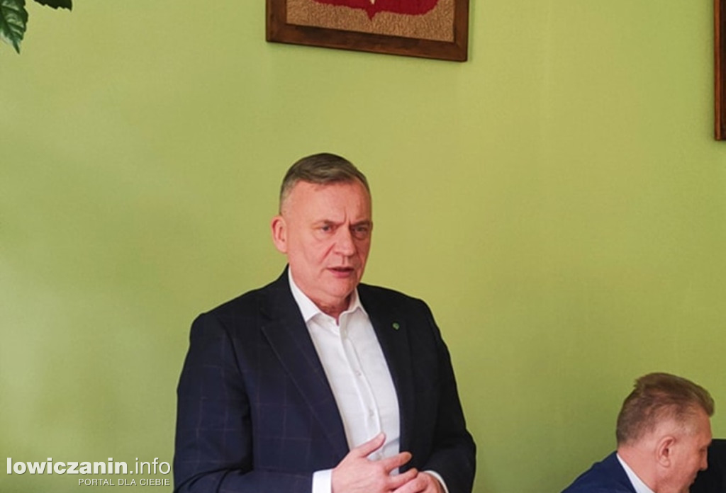 Michał Śliwiński ponownie prezesem Miejsko-Gminnego PSL w Łowiczu