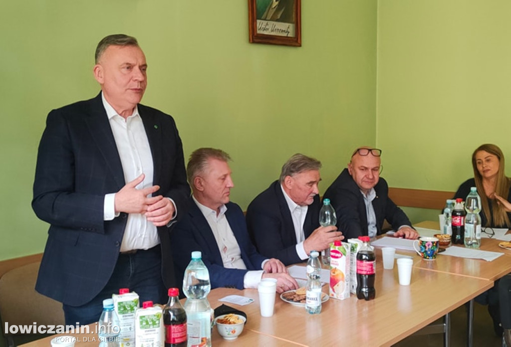 Michał Śliwiński ponownie prezesem Miejsko-Gminnego PSL w Łowiczu