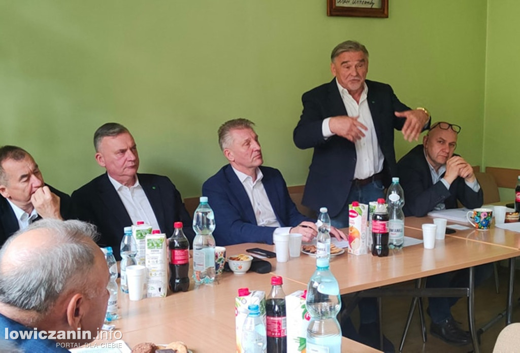 Michał Śliwiński ponownie prezesem Miejsko-Gminnego PSL w Łowiczu