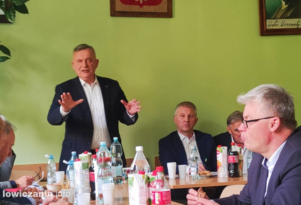 Michał Śliwiński ponownie prezesem Miejsko-Gminnego PSL w Łowiczu