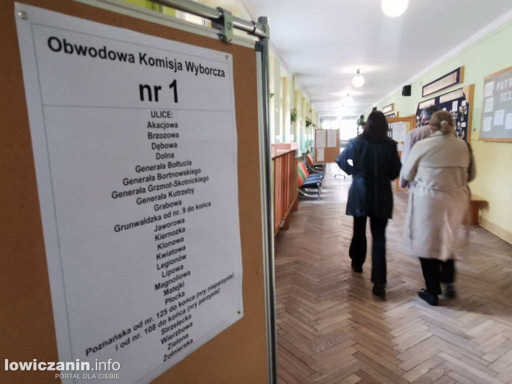 W Łowiczu trwają wybory prezydenckie