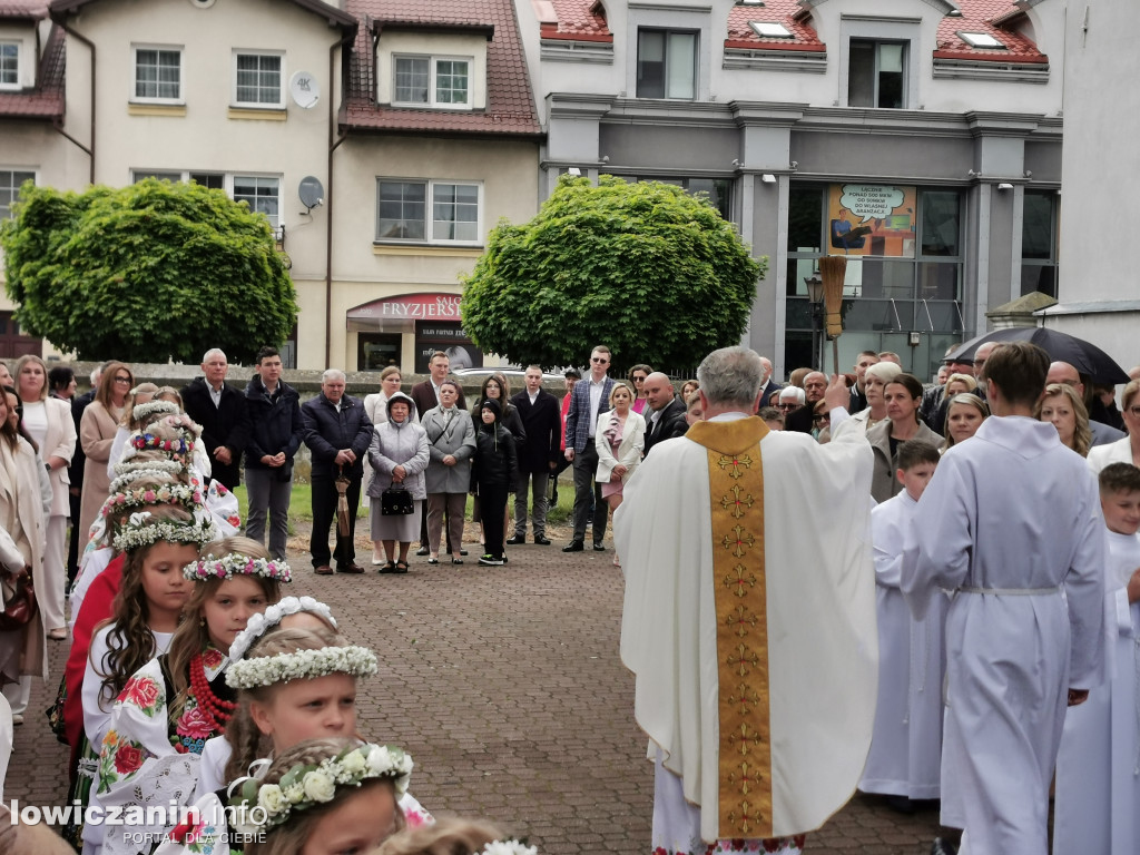 Pierwsza Komunia Święta w parafii Świętego Ducha w Łowiczu