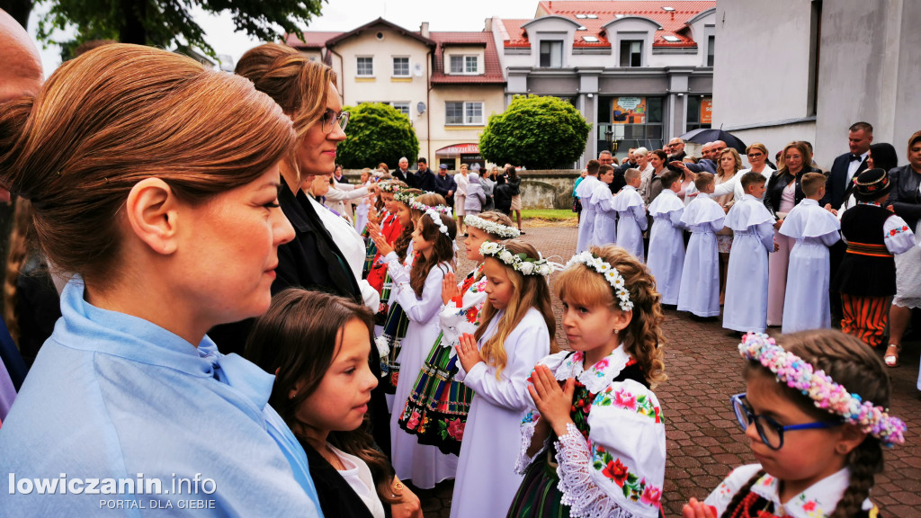 Pierwsza Komunia Święta w parafii Świętego Ducha w Łowiczu