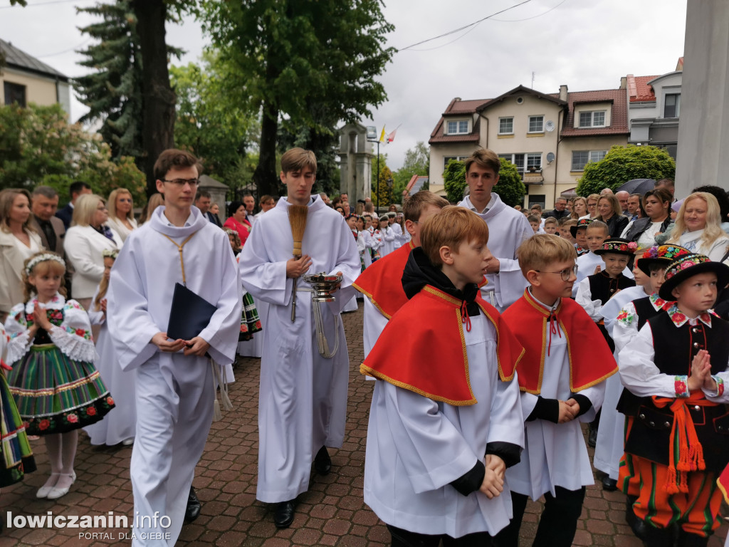 Pierwsza Komunia Święta w parafii Świętego Ducha w Łowiczu