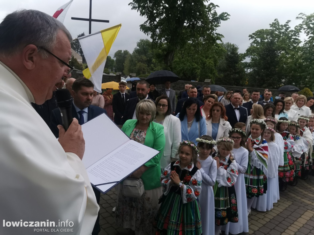 Pierwsza Komunia Święta w kościele w Domaniewicach