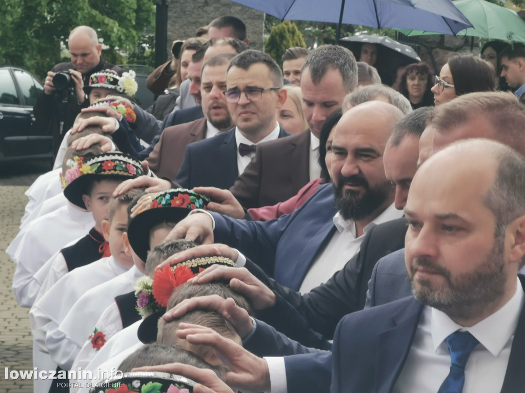 Pierwsza Komunia Święta w kościele w Domaniewicach