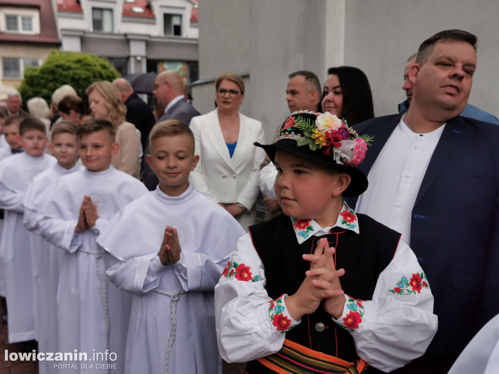 Pierwsza Komunia Święta w parafii Świętego Ducha w Łowiczu