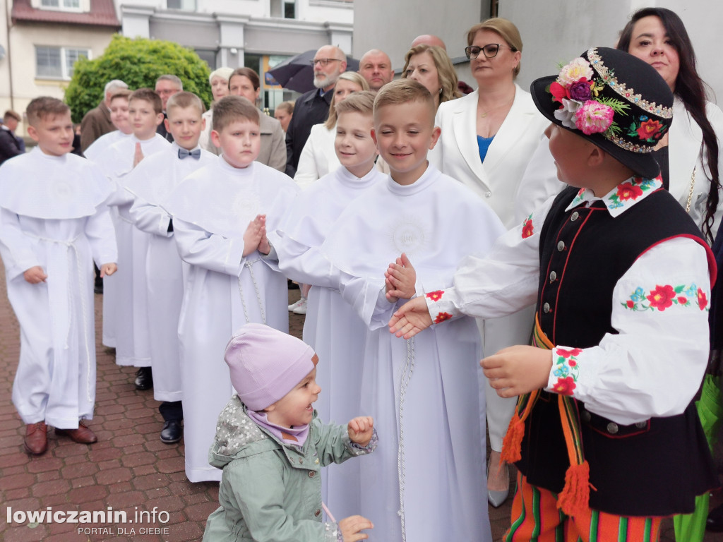 Pierwsza Komunia Święta w parafii Świętego Ducha w Łowiczu
