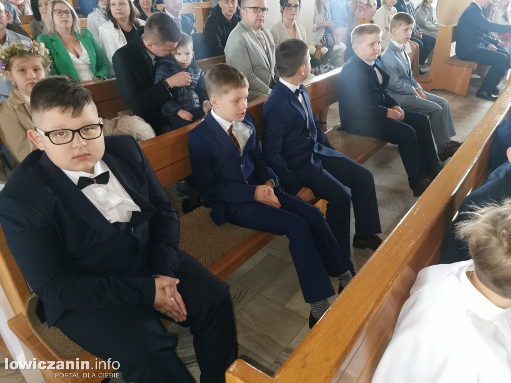 Pierwsza Komunia święta w kościele Chrystusa Dobrego Pasterza w Łowiczu