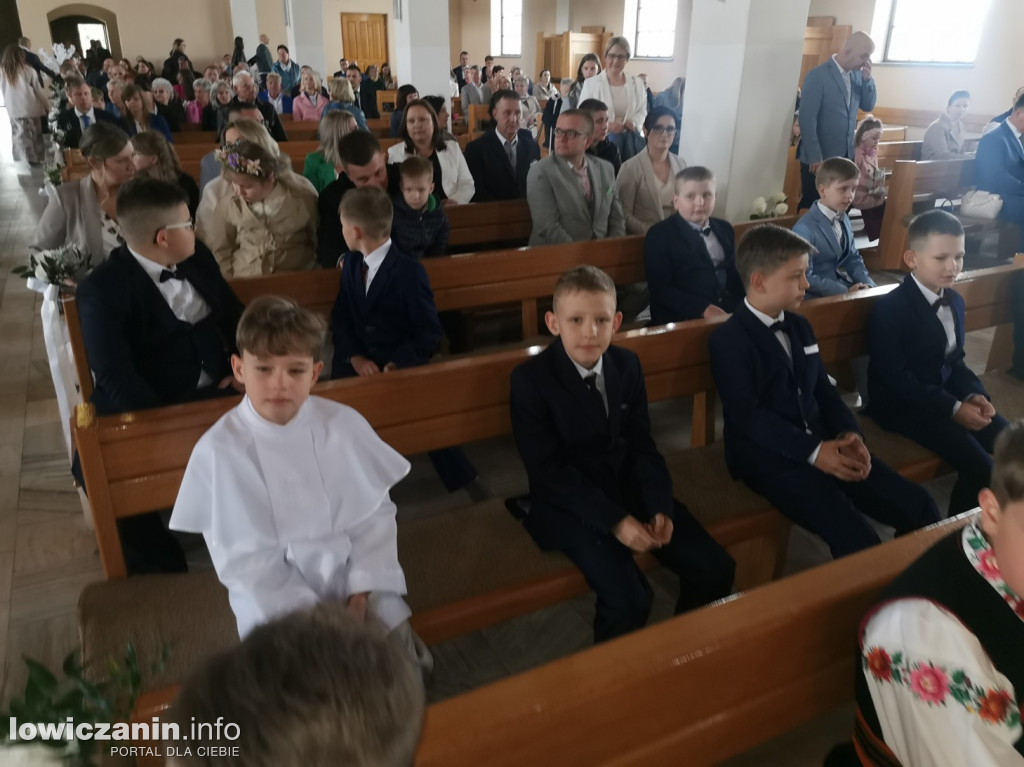 Pierwsza Komunia święta w kościele Chrystusa Dobrego Pasterza w Łowiczu