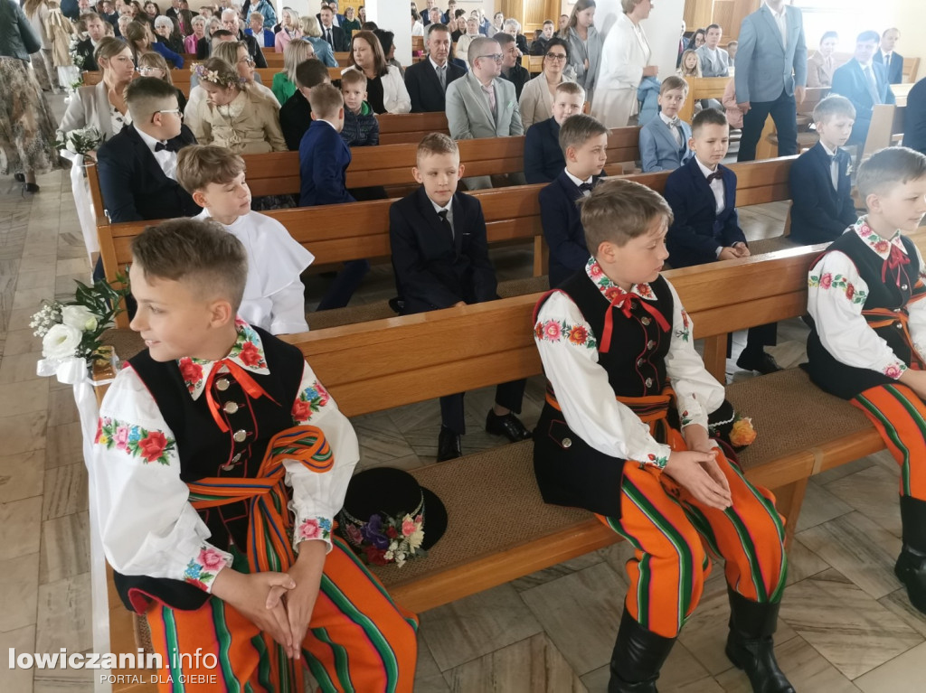 Pierwsza Komunia święta w kościele Chrystusa Dobrego Pasterza w Łowiczu