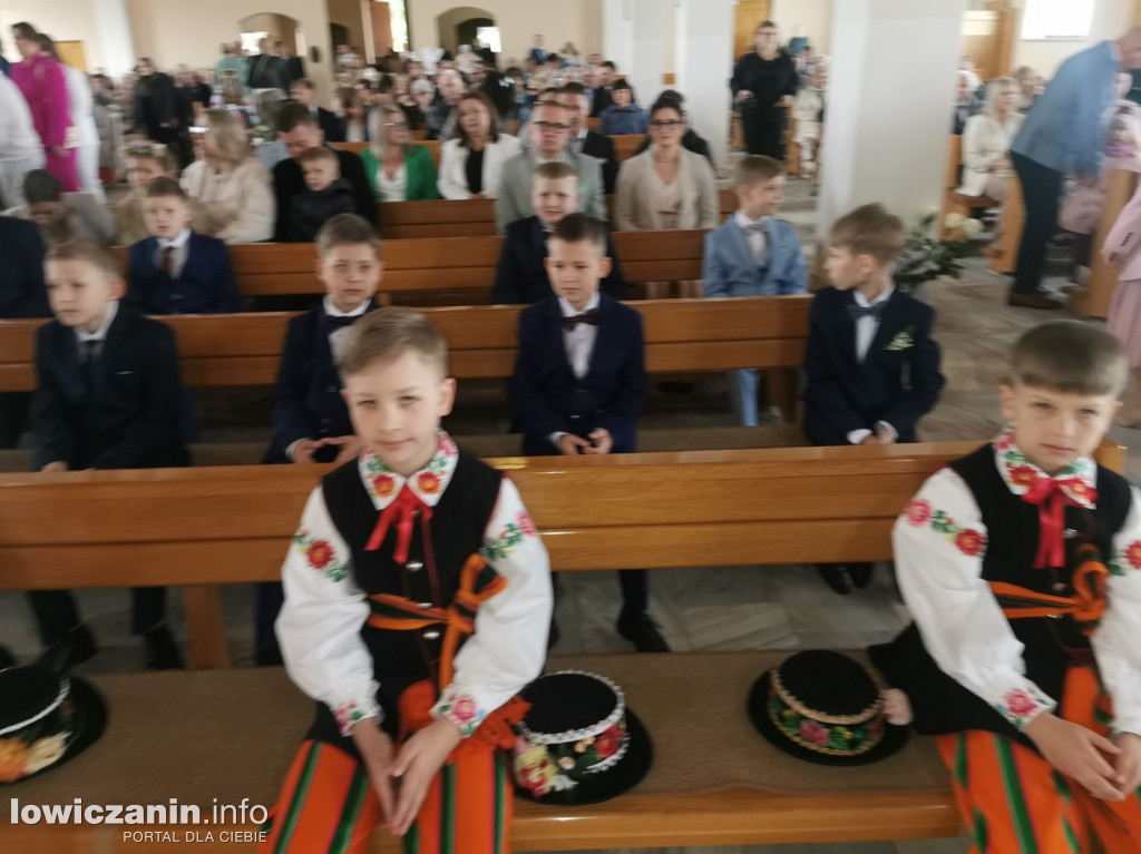 Pierwsza Komunia święta w kościele Chrystusa Dobrego Pasterza w Łowiczu
