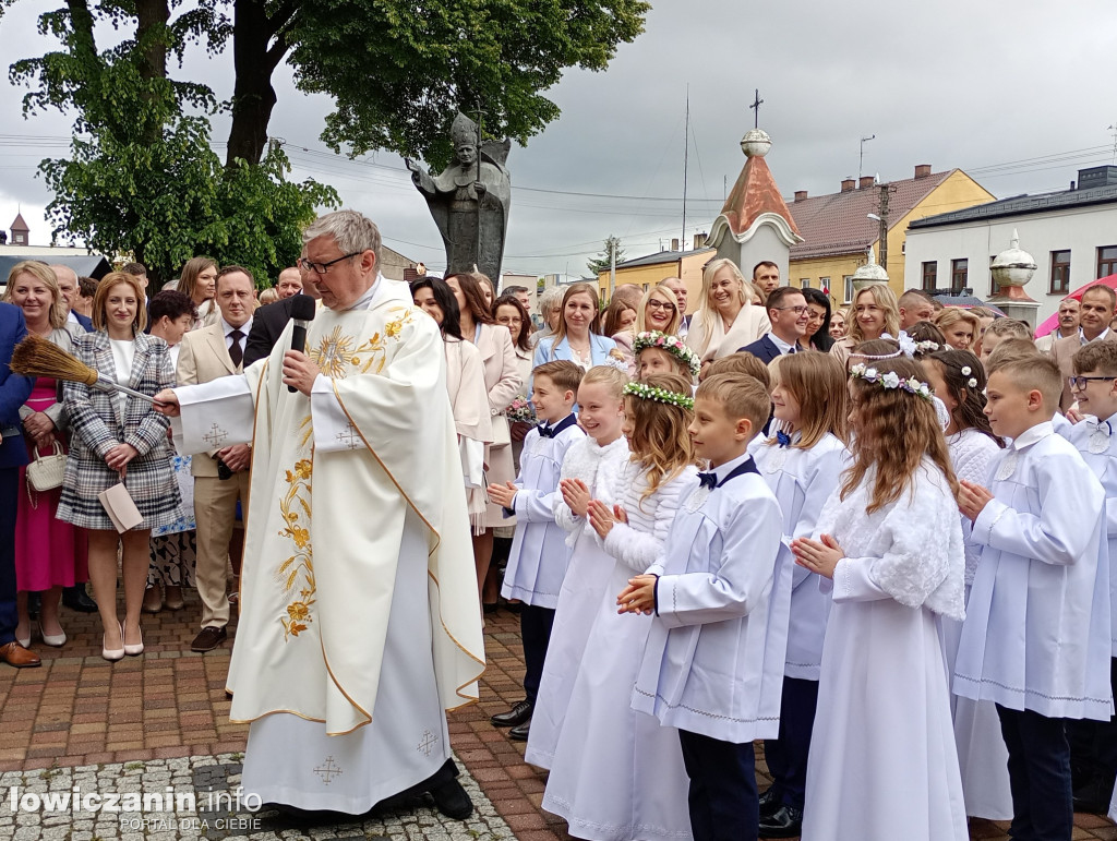 Pierwsza Komunia Święta w parafii św. Marcina w Strykowie