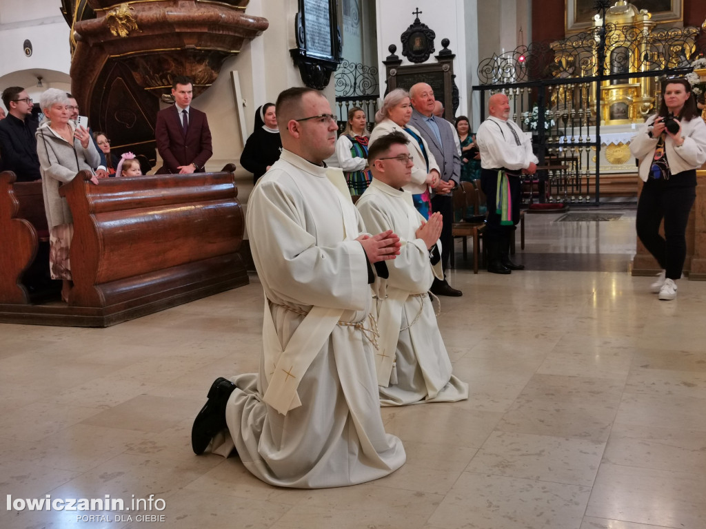 Święcenia kapłańskie w Łowiczu.