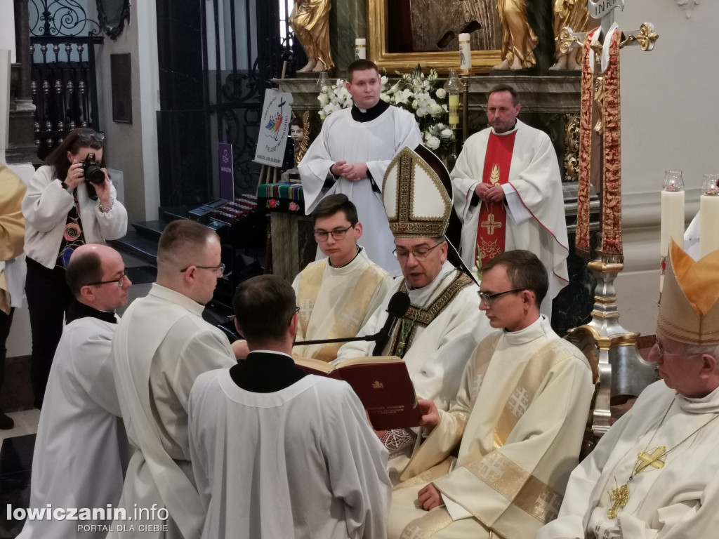 Święcenia kapłańskie w Łowiczu.