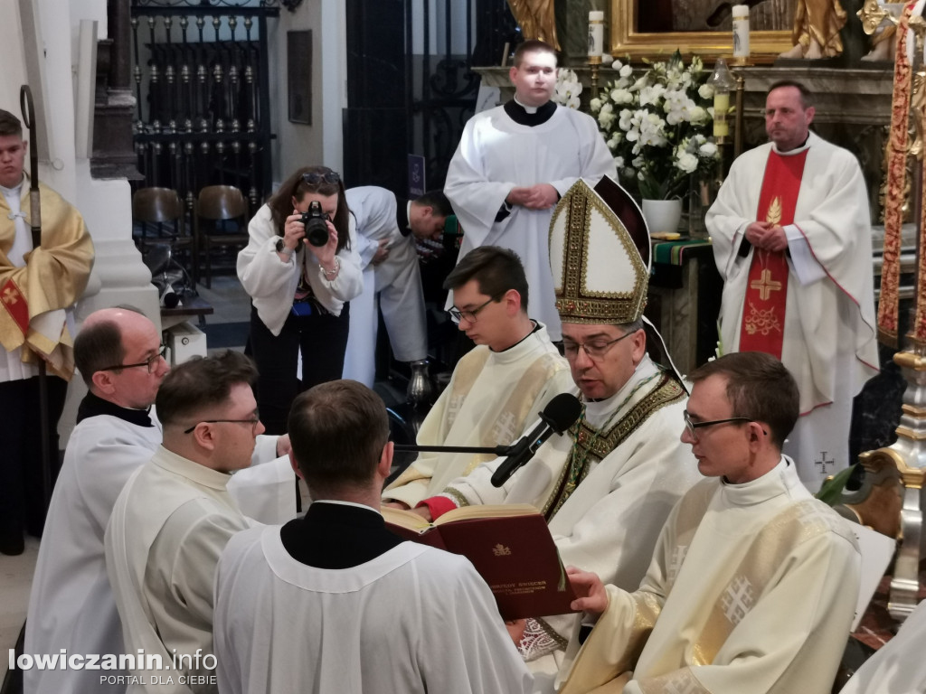 Święcenia kapłańskie w Łowiczu.