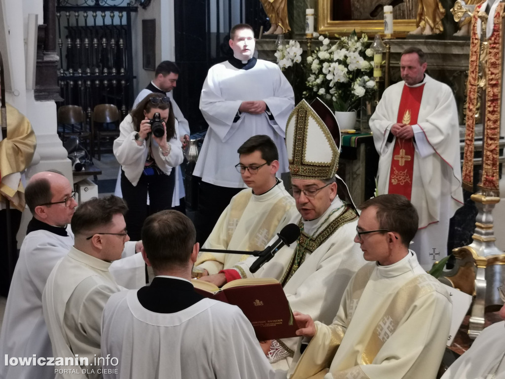Święcenia kapłańskie w Łowiczu.