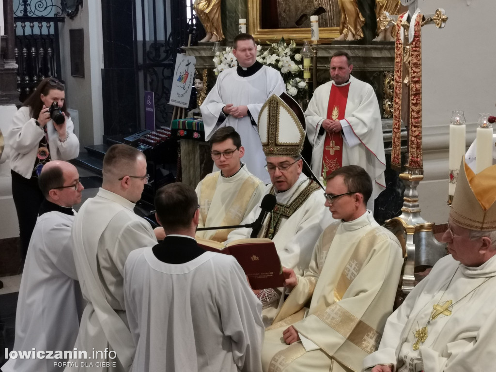 Święcenia kapłańskie w Łowiczu.