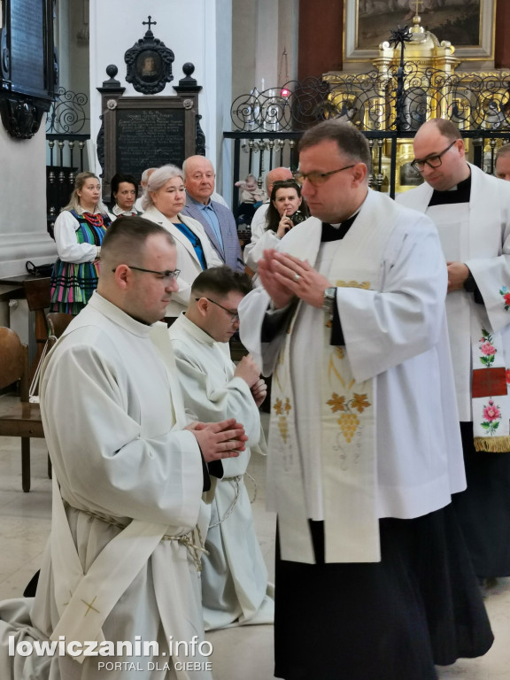 Święcenia kapłańskie w Łowiczu.