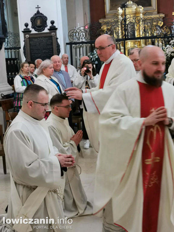 Święcenia kapłańskie w Łowiczu.