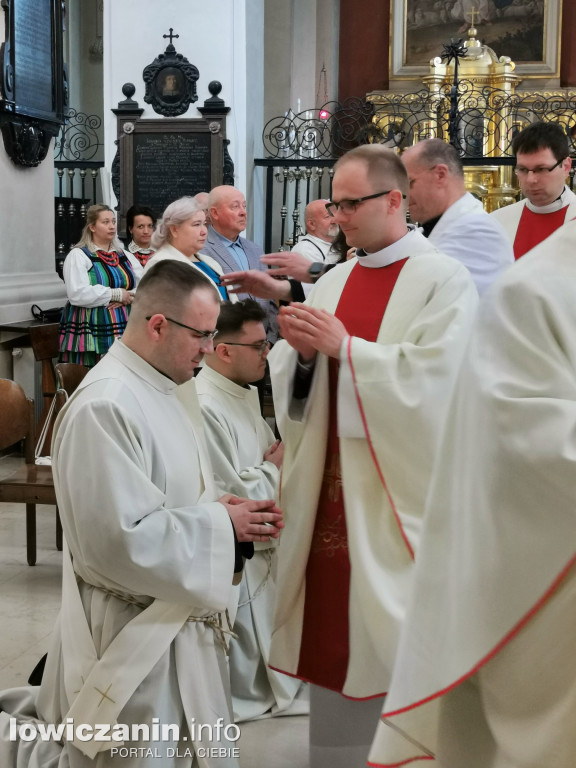 Święcenia kapłańskie w Łowiczu.