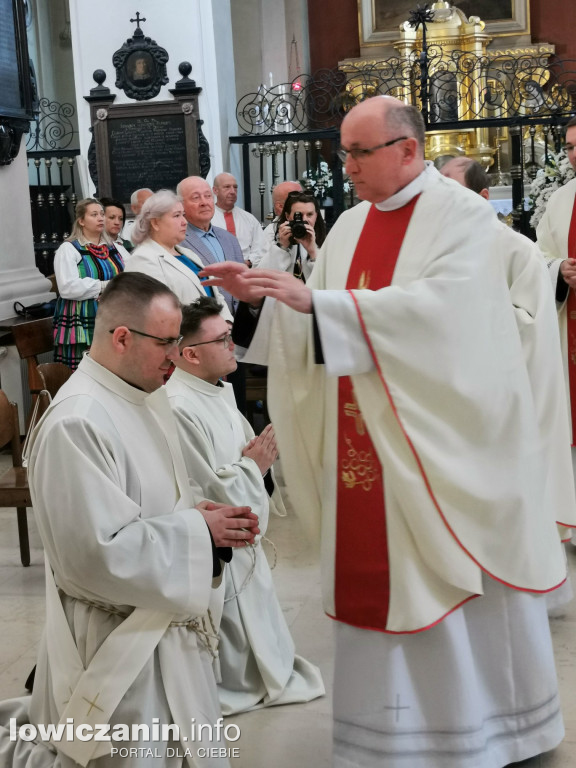 Święcenia kapłańskie w Łowiczu.