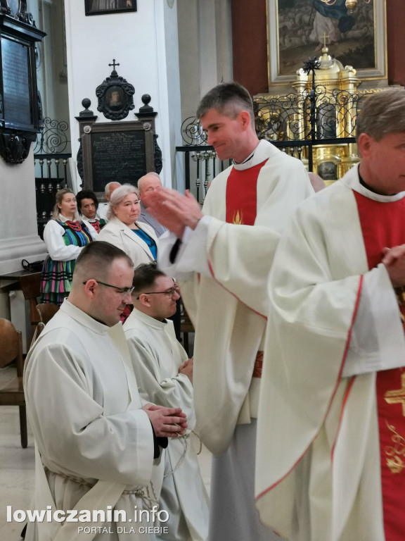 Święcenia kapłańskie w Łowiczu.