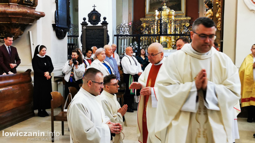 Święcenia kapłańskie w Łowiczu.