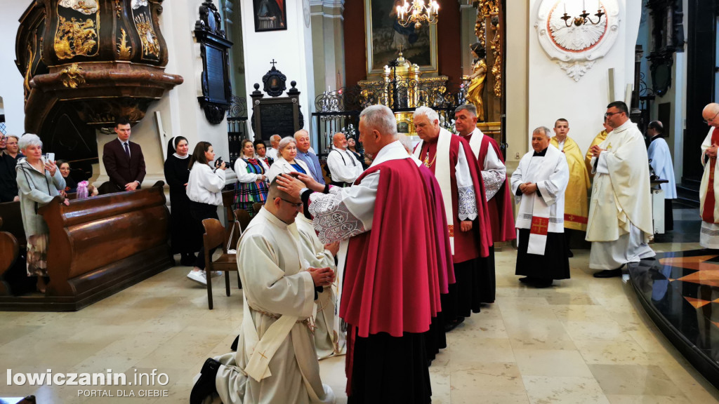 Święcenia kapłańskie w Łowiczu.