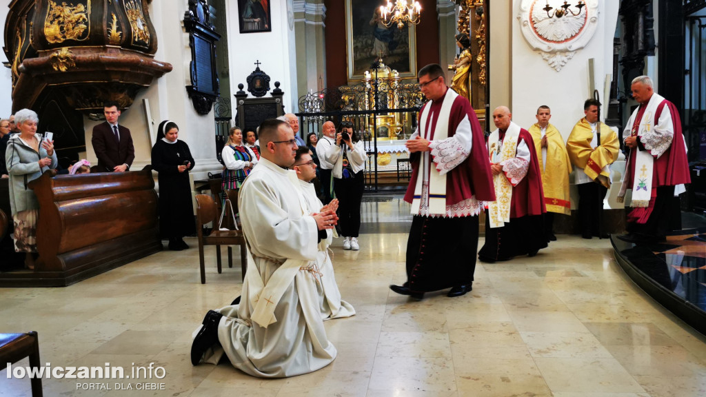 Święcenia kapłańskie w Łowiczu.