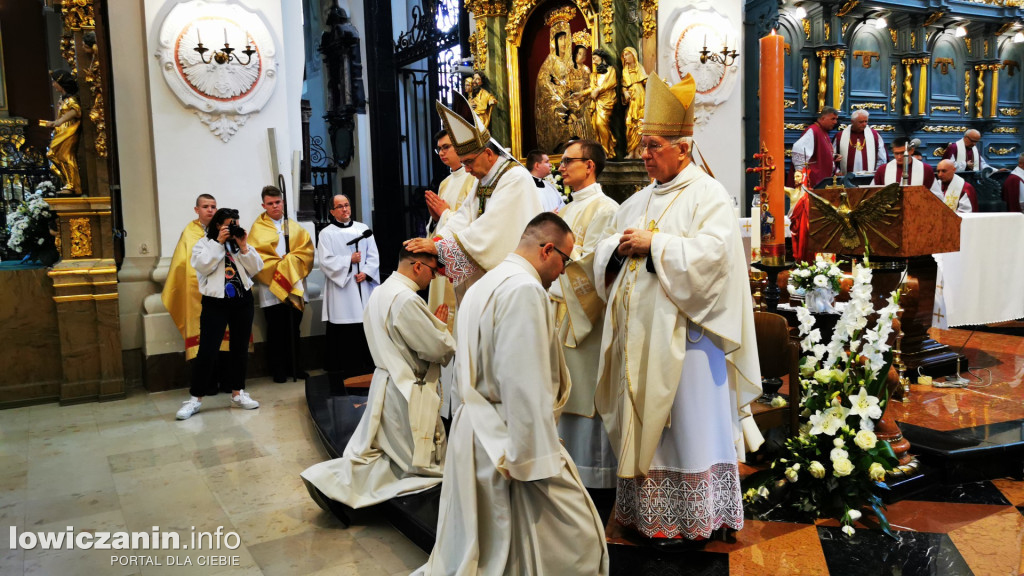 Święcenia kapłańskie w Łowiczu.