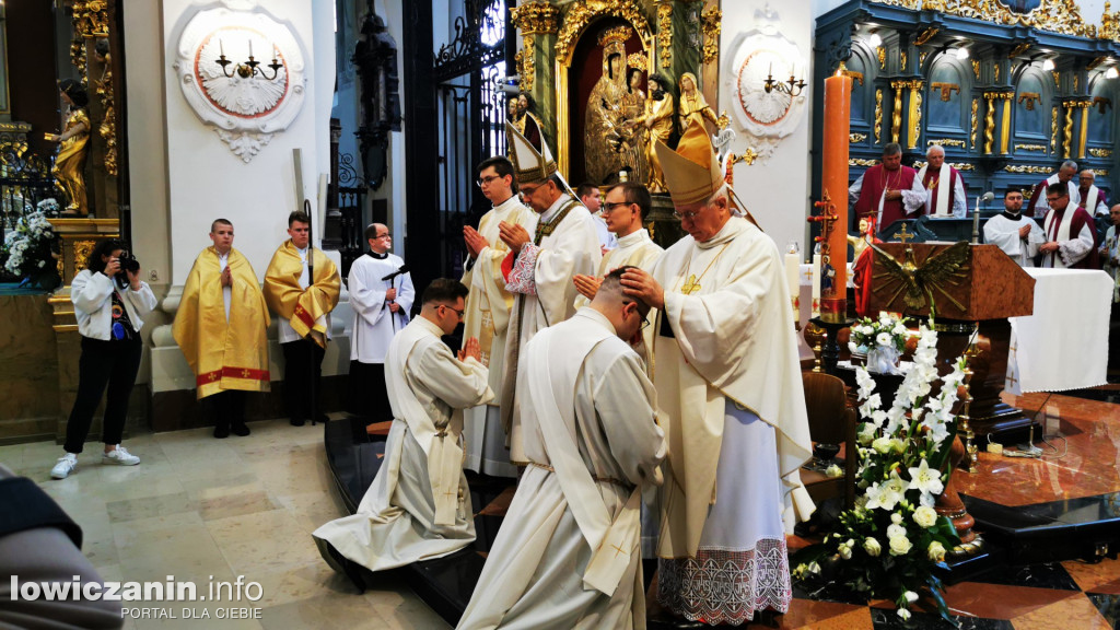 Święcenia kapłańskie w Łowiczu.